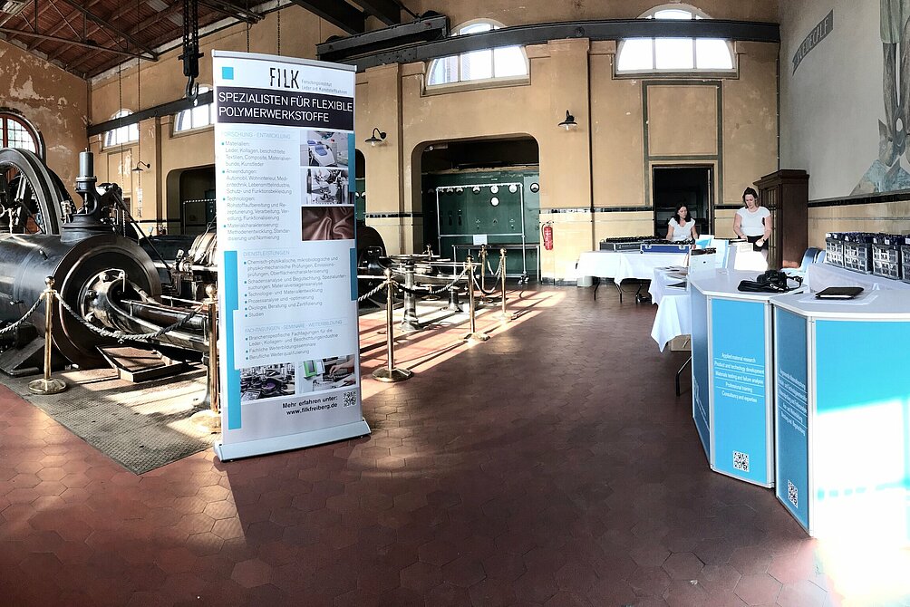 The conference office was in an unusual place: in the old steam engine house. This was once in operation for emergency power supply for whole Oisterwijk